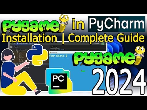 How to Install PyGame | PyGame Python Package on Windows 10/11 [ 2024 Update ] Complete Guide