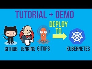 How to Deploy To Kubernetes with Jenkins GitOps GitHub Pipeline - Tutorial + Real World Demo