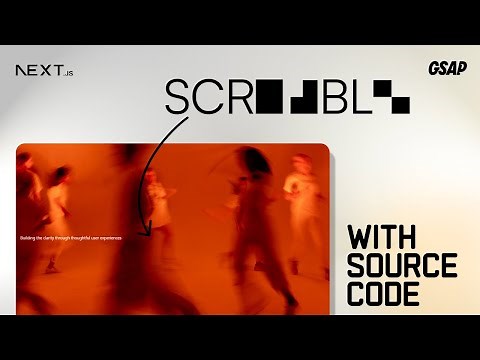 This is the Craziest 🤯 Scramble Text Animation Ever | GSAP + Next.js