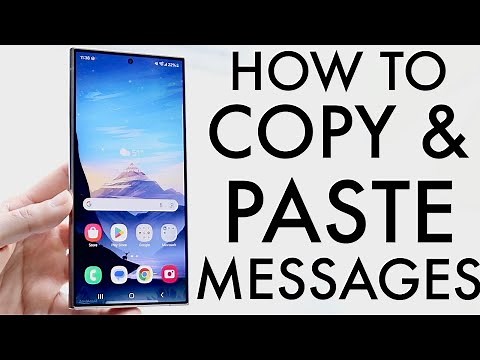 How To Copy & Paste Messages On Android! (2024)