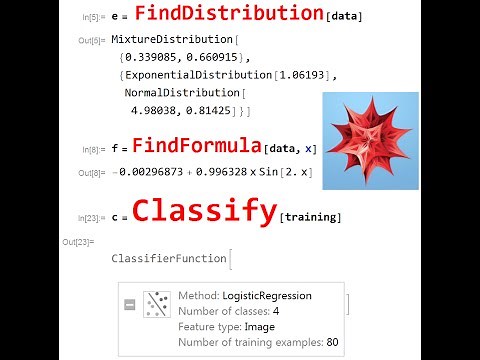 Machine Learning Made Easy with Mathematica 11 - Part 1