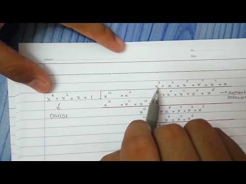 CRC polynomial tutorial