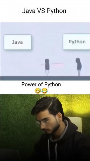 Java VS Python Power of Python #meme #memes #python #java #programming #programmer #shorts #coding