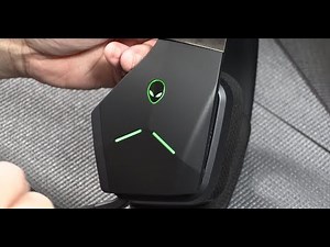 Alienware AW988 Wireless 7 1 Surround Gaming Headset Unboxing