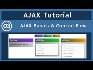 03. AJAX Basics and Control Flow in AJAX with JavaScript | AJAX Tutorial | UiBrains | NAVEEN SAGGAM