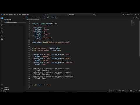 Writing My Very First Script in Python