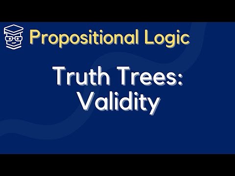 Propositional Logic Truth Trees Validity