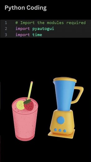 Python Automation - PyAutoGUI & Time