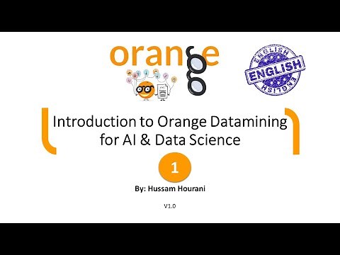 1 : Introduction to Orange Datamining