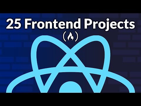 Build 25 React Projects – Tutorial