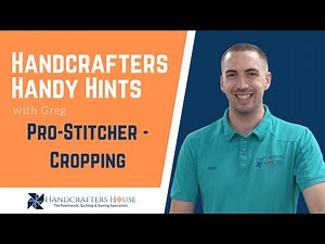 Pro-Stitcher - Cropping