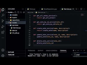 Testing with a Flask API and Postgresql