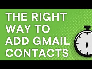 The right way to add Gmail contacts in bulk using import CSV (2025)
