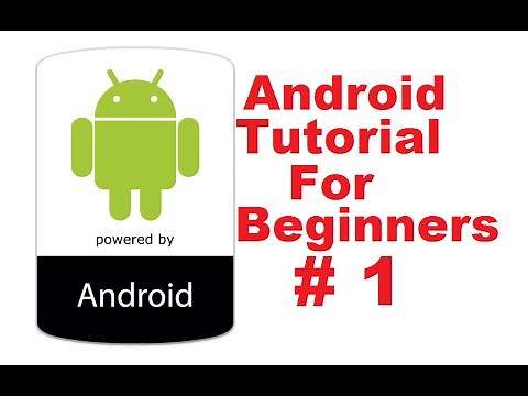 Android Tutorial for Beginners 1 # Introduction and Installing and Configuring Java JDK