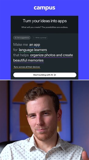You don’t need to “learn to code” to start building 🛠️ You just need the right tools — and 8 weeks of momentum ⚡ Vibe Coding 101 shows you how 🚀 | Campus.edu
