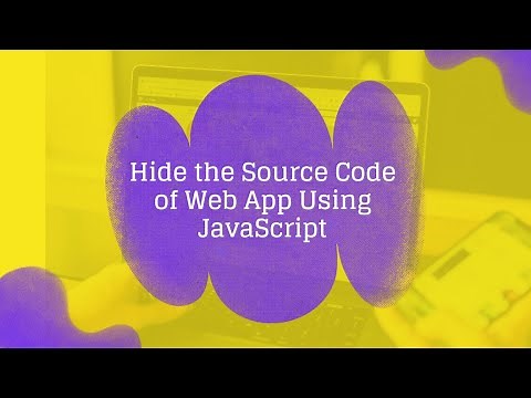 Hide the Source Code Using JavaScript