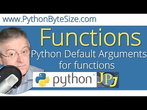 Python Default Arguments for functions