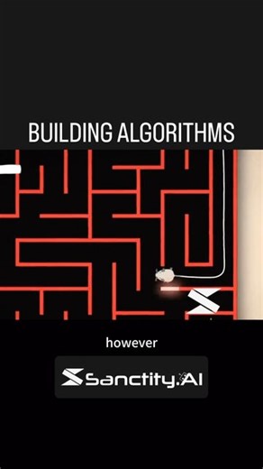 Sanctity AI | How do Pathfinder algorithms work? • Imagine a mouse navigating a maze, searching for cheese. • It could use a brute force approach,... | Instagram