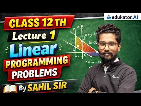 Linear Programming Problems (LPP) | Graphical Method | Class 11 & 12 Maths