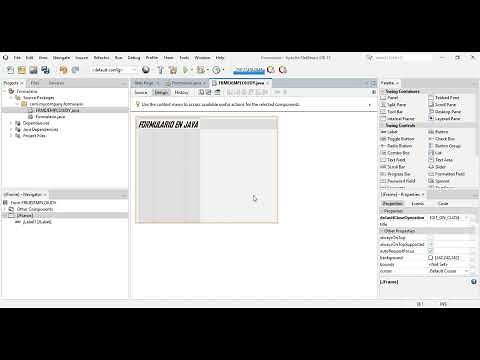 FORMULARIO EN NETBEANS JAVA
