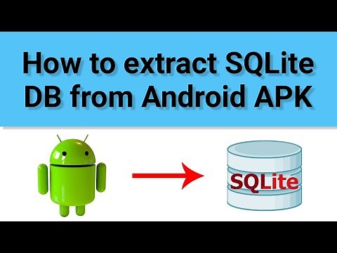 How To Extract SQLite Database From Any Android APK Just In 2 Minutes