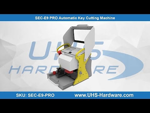 SEC-E9 PRO Automatic Key Cutting Machine - Unboxing & How To Use