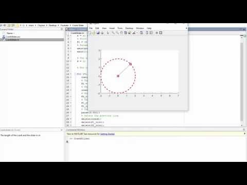 MATLAB Animation Tutorial - Crank Slider Mechanism