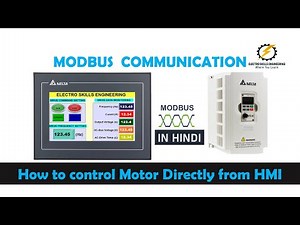HMI to VFD Communication via MODBUS | Step-by-Step Guide