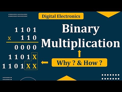 Binary Multiplication | How to do Multiplication of binary number | Number System