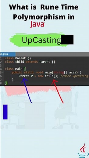 What is RunTime Polymorphism in JAVA | Overriding | Upcasting | Most Asked Interview Question