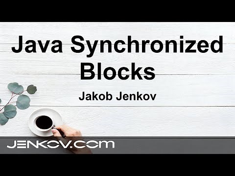 Java Synchronized - The synchronized keyword in Java and Java synchronized blocks and methods