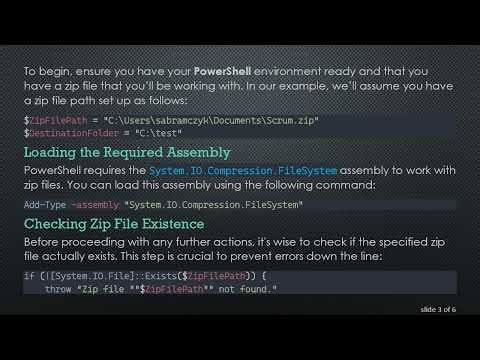 Efficiently Compressing Files with PowerShell based on a Zip File Content