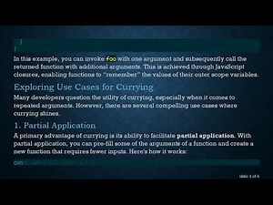 Understanding Currying in JavaScript: Its Use Cases and Benefits