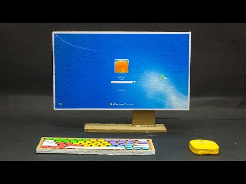 How to Make a Computer From Cardboard | School Projects