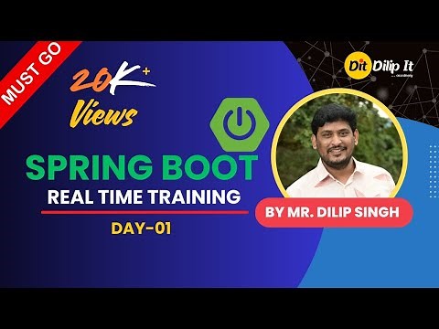 Spring Boot | Session 01 | Overview & Importance of Frameworks | Dilip Singh