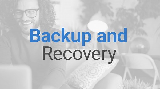 Getting Started: Back Up and Recovery