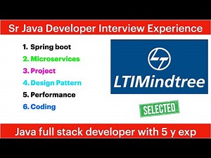 Java Developer interview question and answer LTI Mindtree