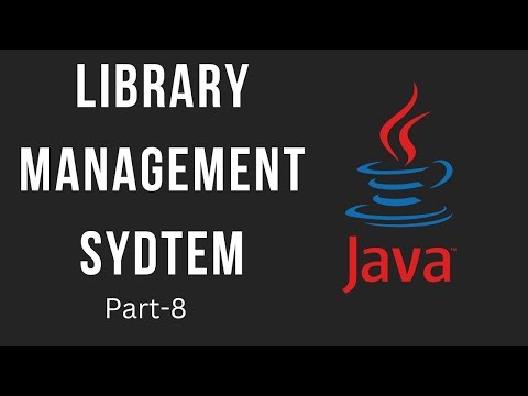 Library Management System | Java and Mysql | Part -8