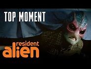 There's An Alien Under The Bed - Resident Alien - Episode 1 - SYFY