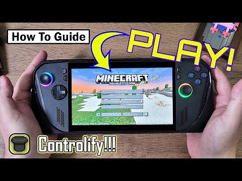Play Java Minecraft On Your Asus Rog Ally X PC Handheld In 2025