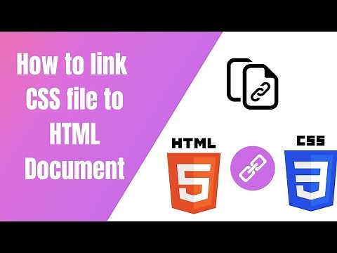 How to Link CSS File to HTML Document | in Visual Studio Code | 2021 (Web Tutorial)