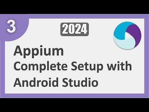 3 | Appium Step by Step | Complete Setup for Android Mobile Testing using Android Studio