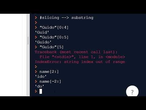 GCSE Python #8: String Handling Operations