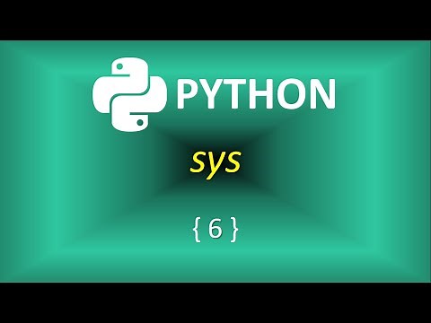 Python modules : sys