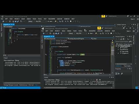 Timer in C# Project (System.Threading.Timer & System.Timers.Timer)