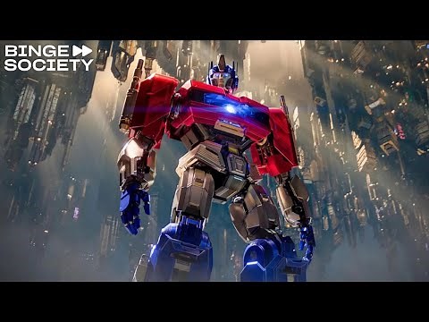 Transformers One (2024): Megatron VS. D-16 Fight Scene