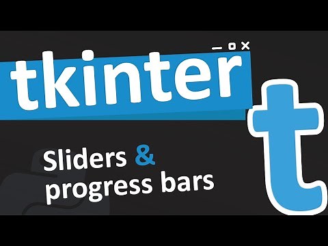 Using tkinter sliders