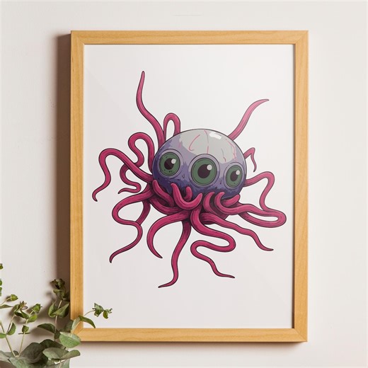 Alien Octopus SVG | Cute Extraterrestrial Monster Clipart | Tentacle Space Creature PNG | Sci-fi Alien Vector for Cricut & Silhouette - Etsy