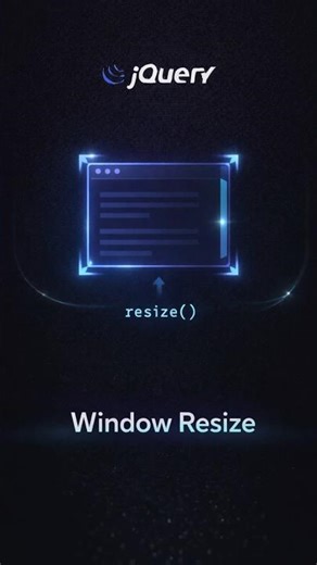 jQuery Window Resize Event 🔥 Handle Screen Changes #coding #shorts