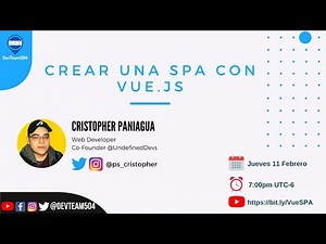 Crear una SPA con Vue.js